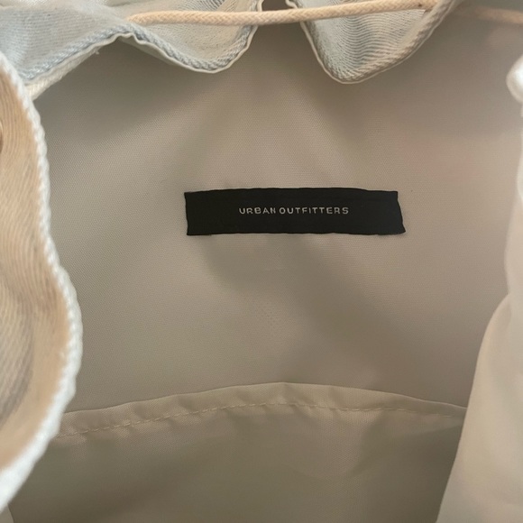 UO // denim utility backpack - Picture 8 of 9